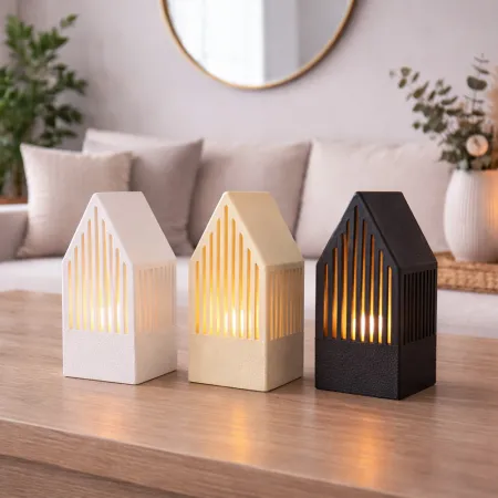 Lampion Domek, Dekoracyjna Lampka LED